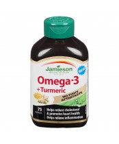 Jamieson Omega-3 +Turmeric, 75 Softgels