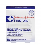 Johnson & Johnson First Aid Non Stick Pads