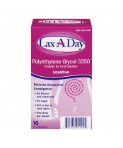 Lax-A-Day Powder Laxative, 10 Pouches x 17 g