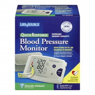 Life Source Quick Response Blood Pressure Monitor