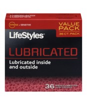 LifeStyles Premium Lubricated Latex Condoms Value Pack