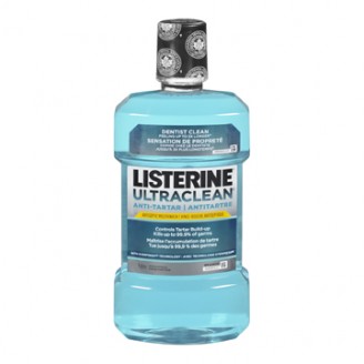 Listerine UltraClean Gum Protection Anti Septic Mouthwash, Cool Mint - 1L