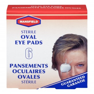 Mansfield Sterile Oval Eye Pads