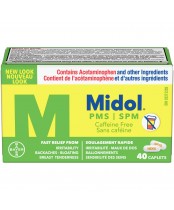 Midol PMS Caffeine-Free, Extra Strength - 40 Caplets