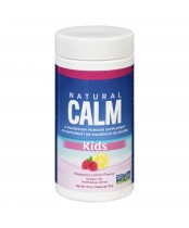 Natural Calm Kids Magnesium Citrate Powder Raspberry Lemon Flavour
