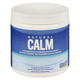 Natural Calm Magnesium Powder Supplement, Unflavoured - 226g