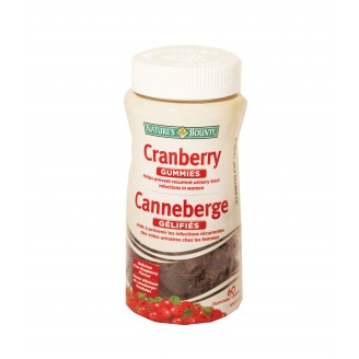 Nature's Bounty Cranberry Gummies