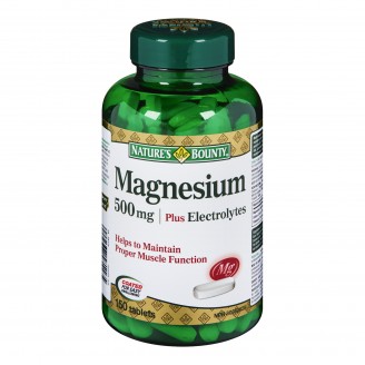 Nature's Bounty Magnesium Coated Tablets
