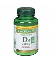 Nature's Bounty Vegetarian Vitamin D3 