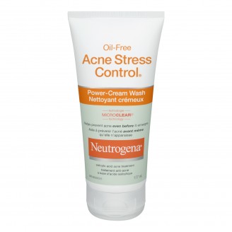 Neutrogena Oil-Free Acne Stress Control Power-Cream Wash