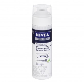 Nivea For Men Sensitive Skin Shaving Foam, 200ml