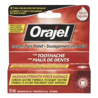 Orajel Maximum Strength Toothache Pain Relief Liquid