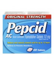 Pepcid AC Original Strength, 60 Tablets