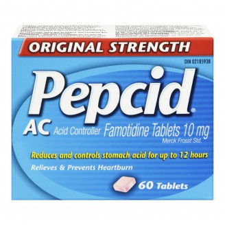Pepcid AC Original Strength, 60 Tablets