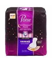 Poise Overnight Pads Extra Coverage Ultimate Absorbency