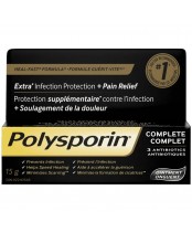 Polysporin Complete Antibiotic Ointment, 15g