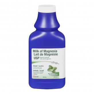Rougier Milk of Magnesia USP Antacid Laxative Liquid