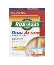 Rub A535 Dual Action Back Patches