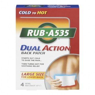 Rub A535 Dual Action Back Patches