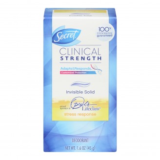 Secret Clinical Strength Invisible Solid Deodorant
