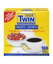 Sugar Twin Calorie Free Sweetener Packets