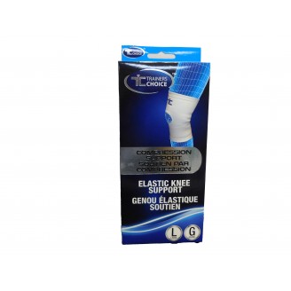 Trainers Choice Woven Knee Compression Support Large