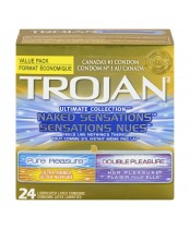 Trojan Ultimate Collection Naked Sensations Condoms Value Pack