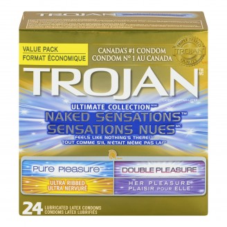 Trojan Ultimate Collection Naked Sensations Condoms Value Pack