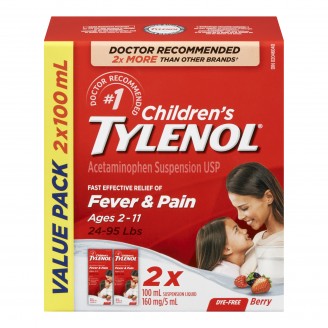 Tylenol Children's Fever & Pain Relief Liquid Value Pack
