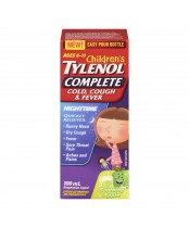 Tylenol Complete Children's Cold, Cough & Fever Nighttime Suspension Liquid