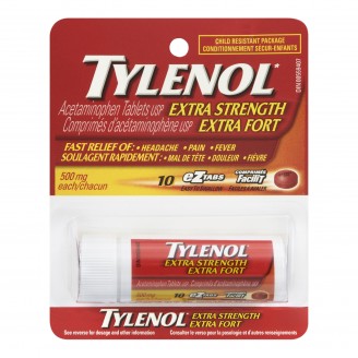 Tylenol Extra Strength, 10 eZtabs