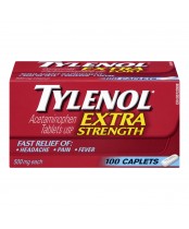 Tylenol Extra Strength, 100 Caplets