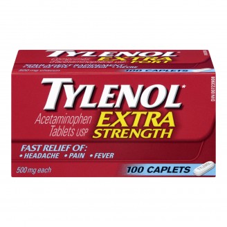 Tylenol Extra Strength, 100 Caplets