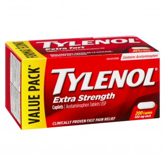 Tylenol Extra Strength, Fast Pain Relief, 200 Caplets