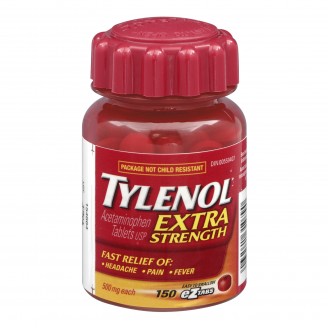 Tylenol Extra Strength Headache Pain and Fever Relief, 150 eZTabs