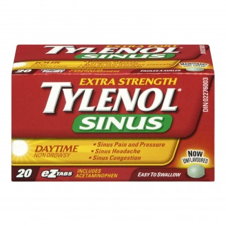 Tylenol Sinus Daytime, Extra Strength - 20 eZtabs