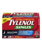 Tylenol Sinus Nighttime, Extra Strength - 20 eZtabs