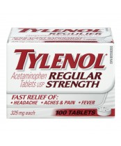 Tylenol Regular Strength, 100 Tablets