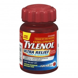 Tylenol Ultra Relief, 120 eZtabs