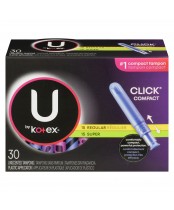 U By Kotex Click Compact Tampons - Regular/Super