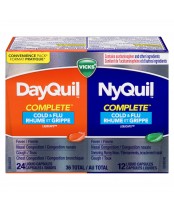 Vicks DayQuil and NyQuil Complete Cold, Flu and Congestion Relief
