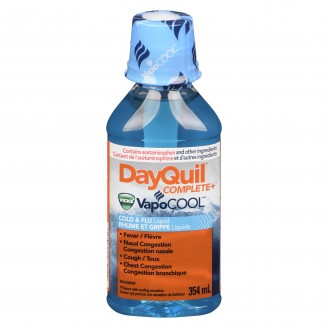 Vicks DayQuil Complete VapoCool Cold & Flu Liquid
