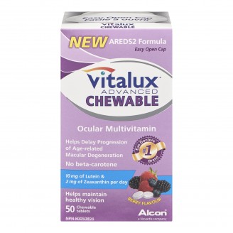 Vitalux Advanced Chewable Ocular Multivitamin Tablets