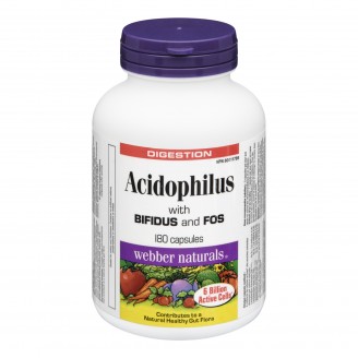 Webber Naturals Acidophilus with Bifidus and FOS