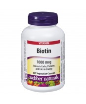 Webber Naturals Biotin 1000mcg