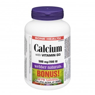 Webber Naturals Calcium with Vitamin D3 Bonus Pack