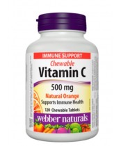 Webber Naturals Chewable Vitamin C Natural Orange