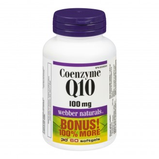 Webber Naturals Coenzyme Q10 Bonus Pack