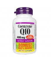 Webber Naturals Coenzyme Q10 Ultra Strength Bonus Size
