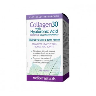 Webber Naturals Collagen30 Complete Skin and Body Repair with Hyaluronic Acid